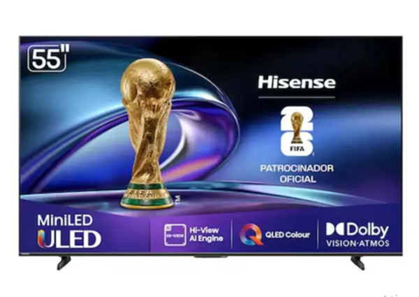 Smart Tv 55p 4k Uhd 55u6qv 60hz Vidaa Dolby Vision Hisense